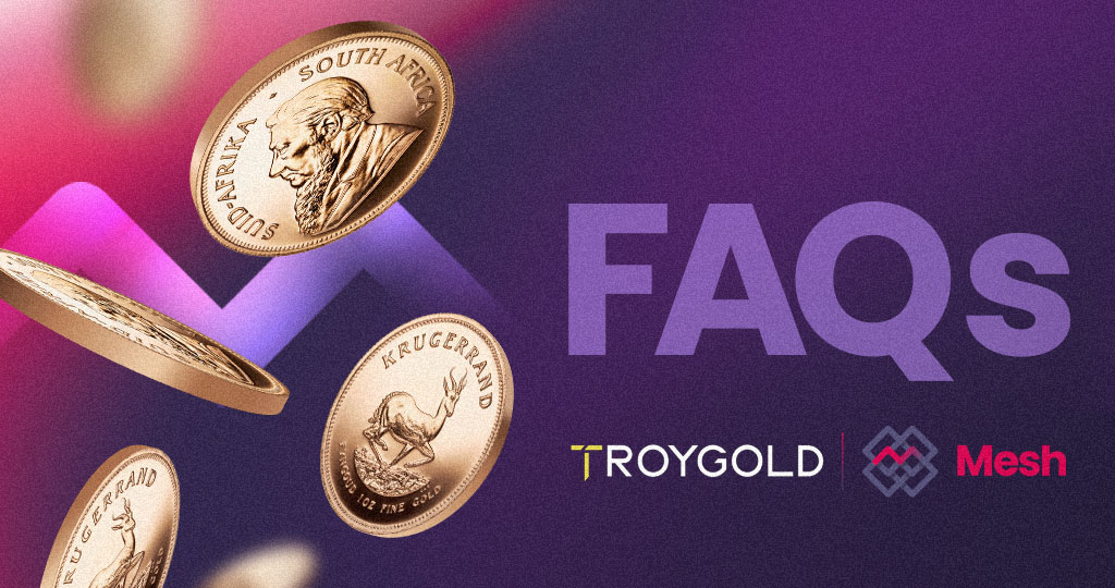 TroyGold Krugerrand Token: Frequently Asked Questions